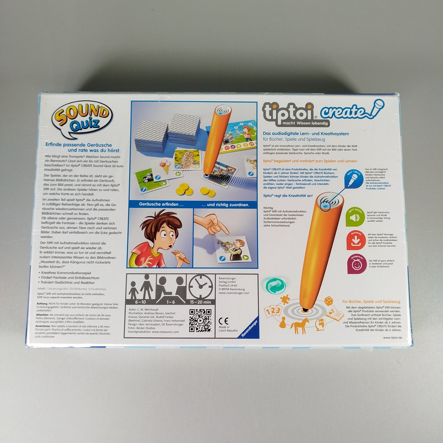 Ravensburger tiptoi® Spiele-Set - Sound Quiz und Musikschule