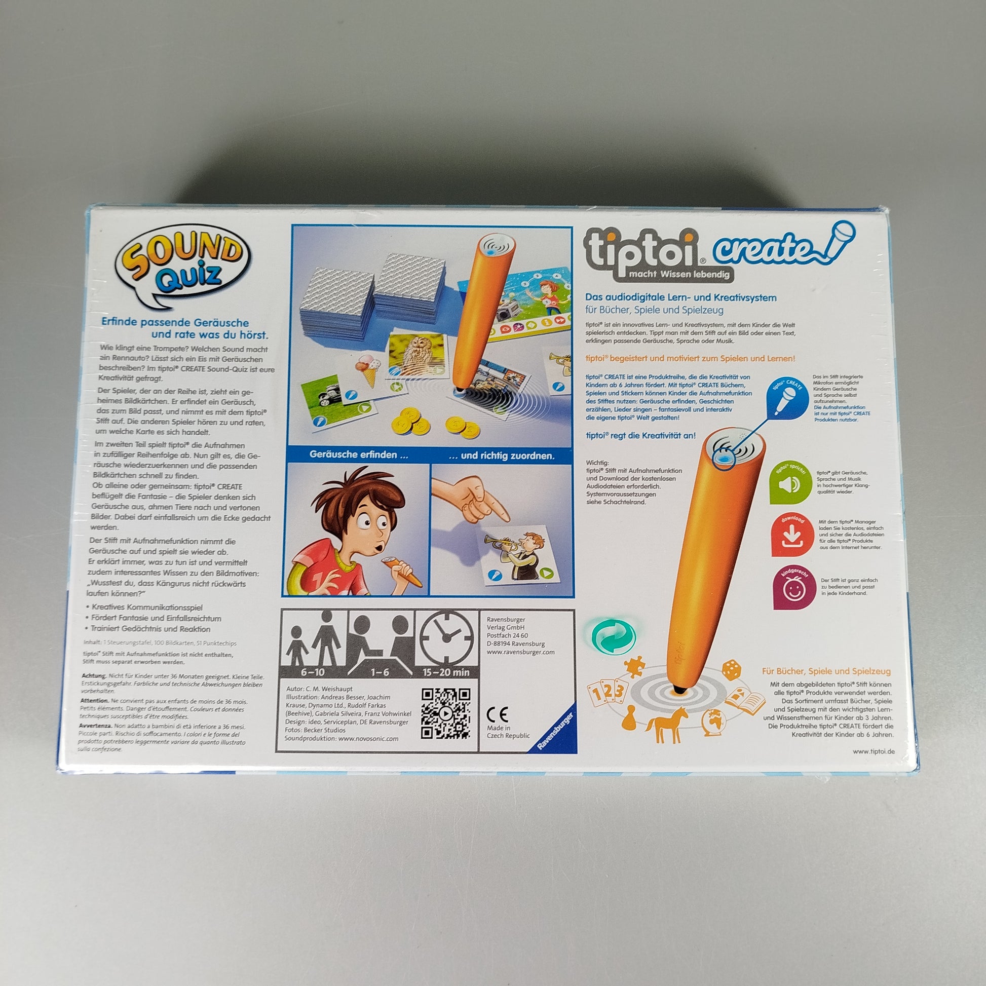 Ravensburger tiptoi® Spiele-Set - Sound Quiz und Musikschule