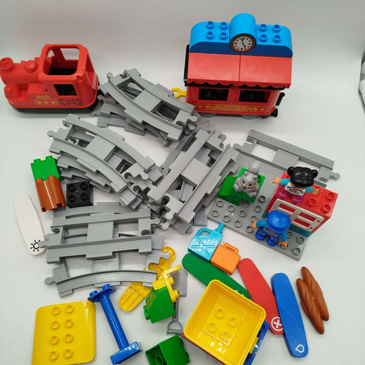 LEGO Duplo Bundle Eisenbahn 925 Zug & Schienen, ab 3 4 5 Jahre | ✅ geprüft 