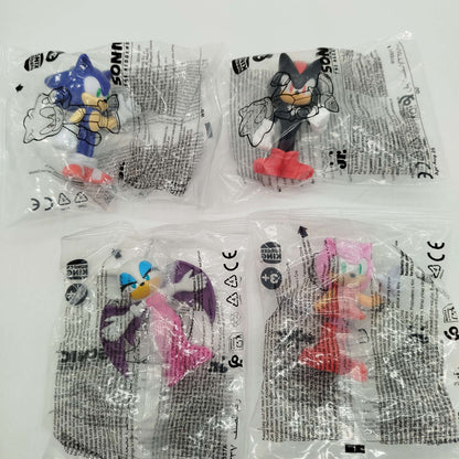 Burger King Bundle Sonic the Hedgehog Set von 4 Figuren Neu
