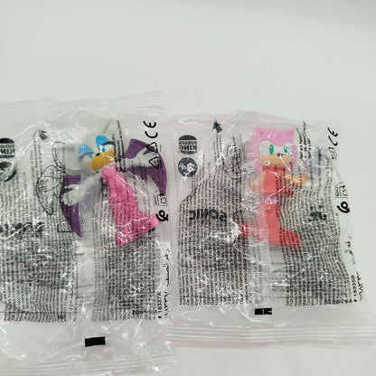 Burger King Bundle Sonic the Hedgehog Set von 4 Figuren Neu