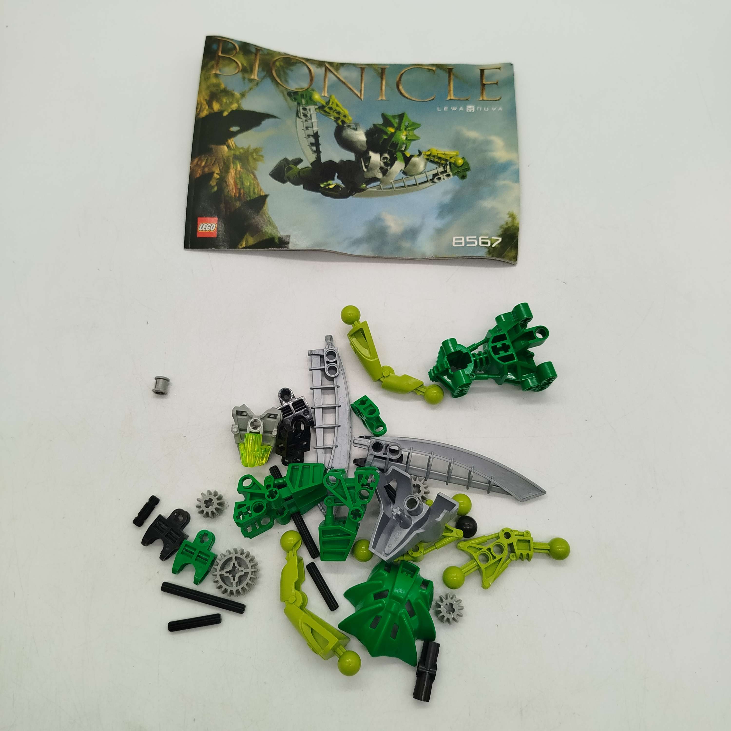 LEGO Bionicle Lewa Nuva 8567 Figur, gebraucht, ab 6 7 8 Jahre | ✅ geprüft 