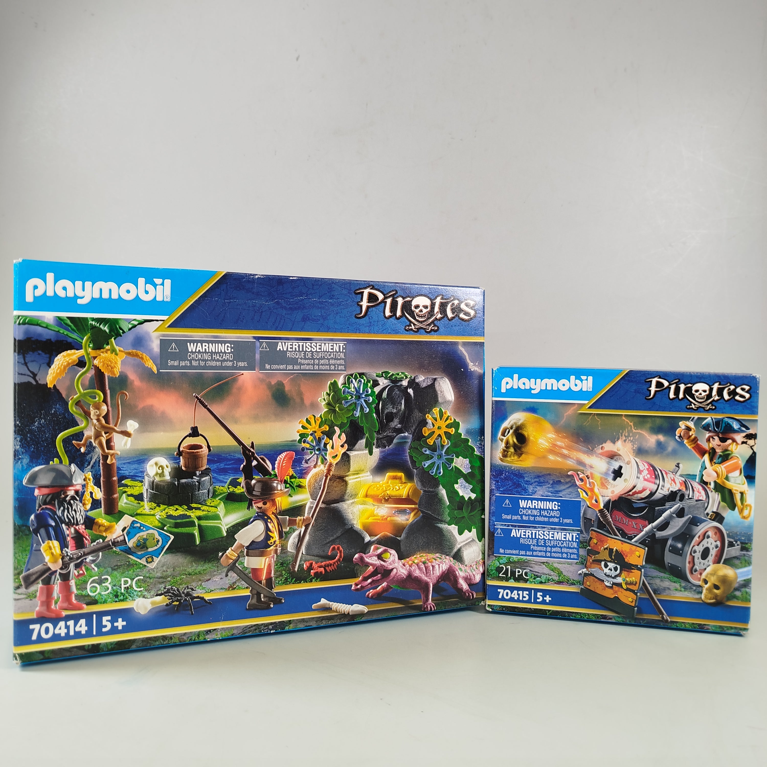 Playmobil Spielzeug-Bundle: Playmobil Pirates – Schatzräuber & Piraten
