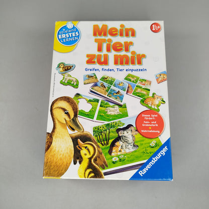 Ravensburger Lernspiel – Mein Tier zu mir, wie neu, ab 1 2 3 Jahre | ✅ geprüft 