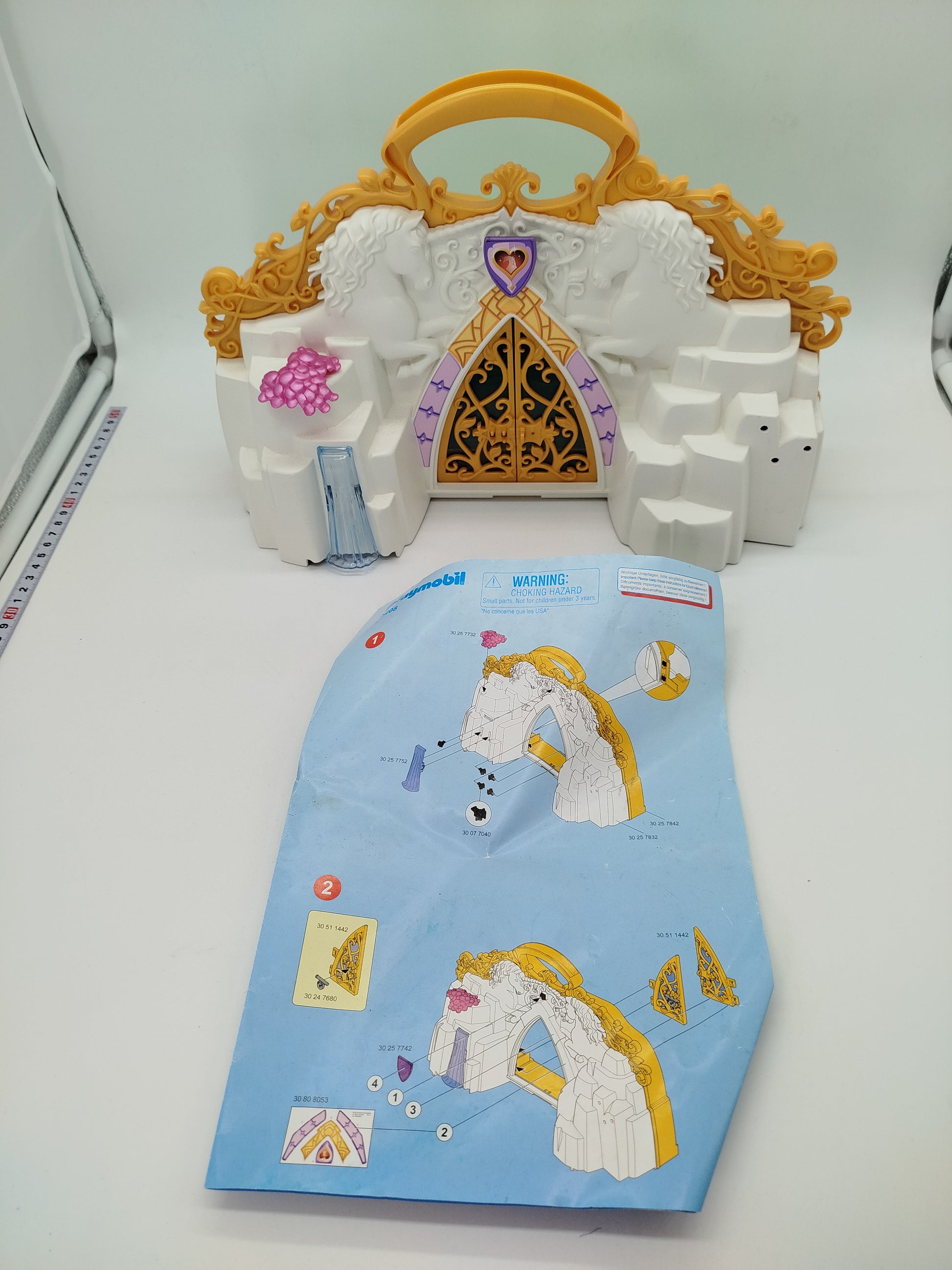 Playmobil transportables Feenschloss 5208, OVP - unvollständig
