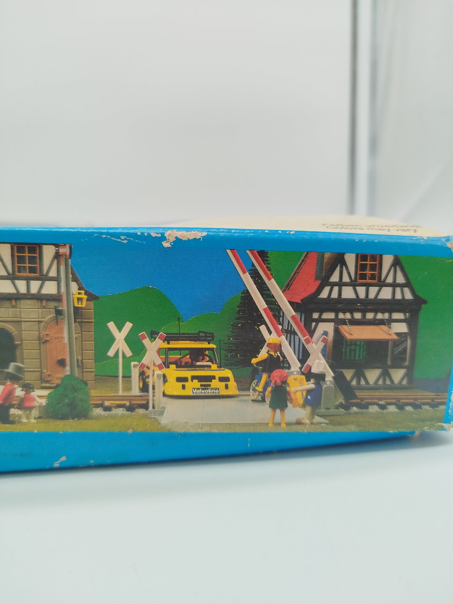 Vintage Playmobil Eisenbahn Set 4364 und 4351 mit Trafo Typ (5599), OVP