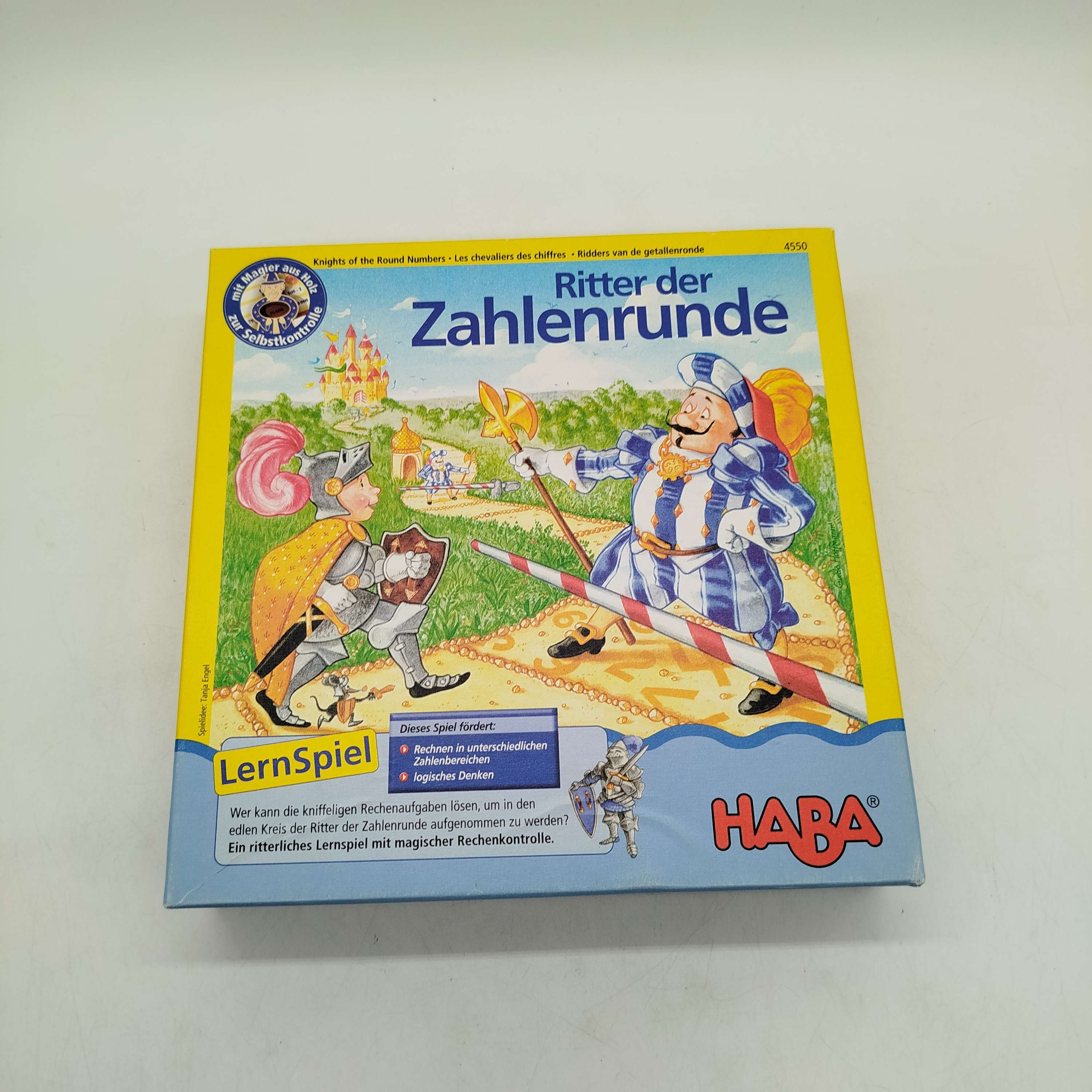 Haba Ritter Zahlenrunde 4550 Brettspiel gebraucht, ab 6 7 8 Jahre | ✅ geprüft 