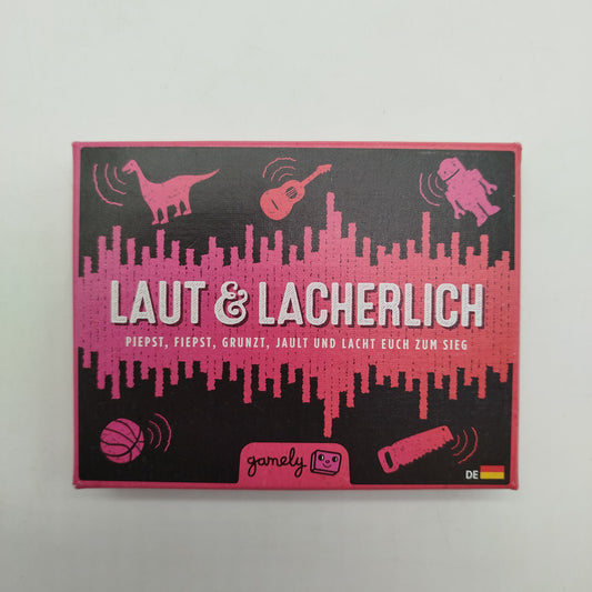 Gamely Games Kartenspiel – Laut & Lacherlich, Familienspiel OVP