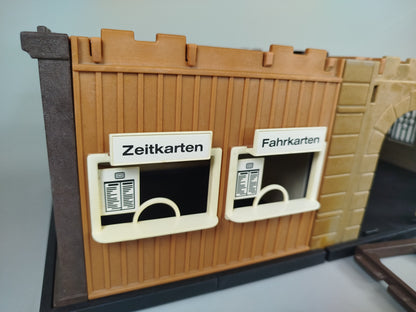PLAYMOBIL Playmobil Bahnhof Set 4300, vintage, unvollständig