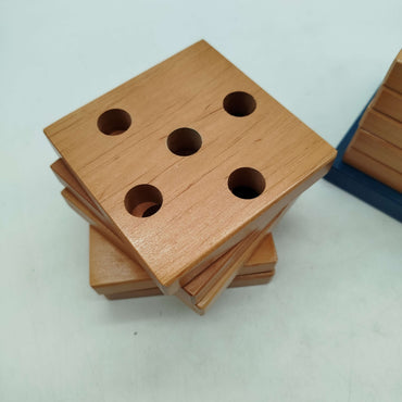 Montessori Holz Steckspiel Lernspiel Motorik