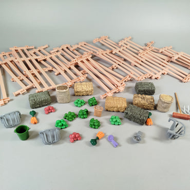 Schleich Bauernhof Zubehör Set – ohne Pferde