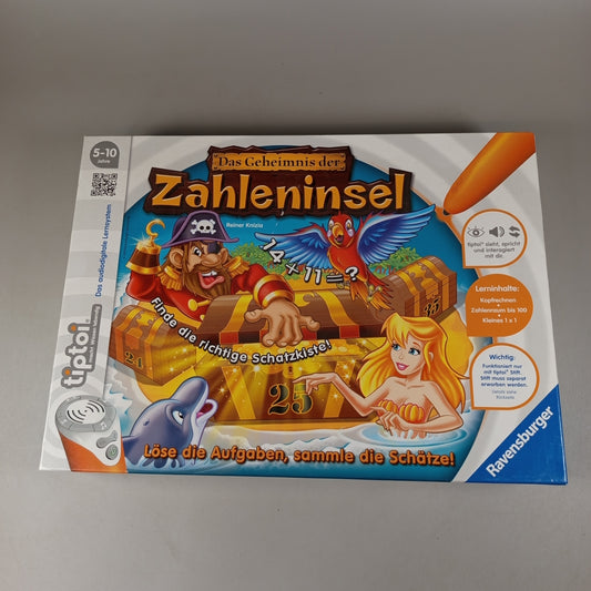 Ravensburger tiptoi Das Geheimnis der Zahleninsel Brettspiel