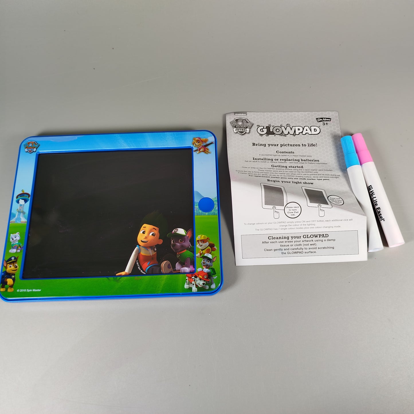 Nickelodeon PAW Patrol GlowPad Zeichentablett