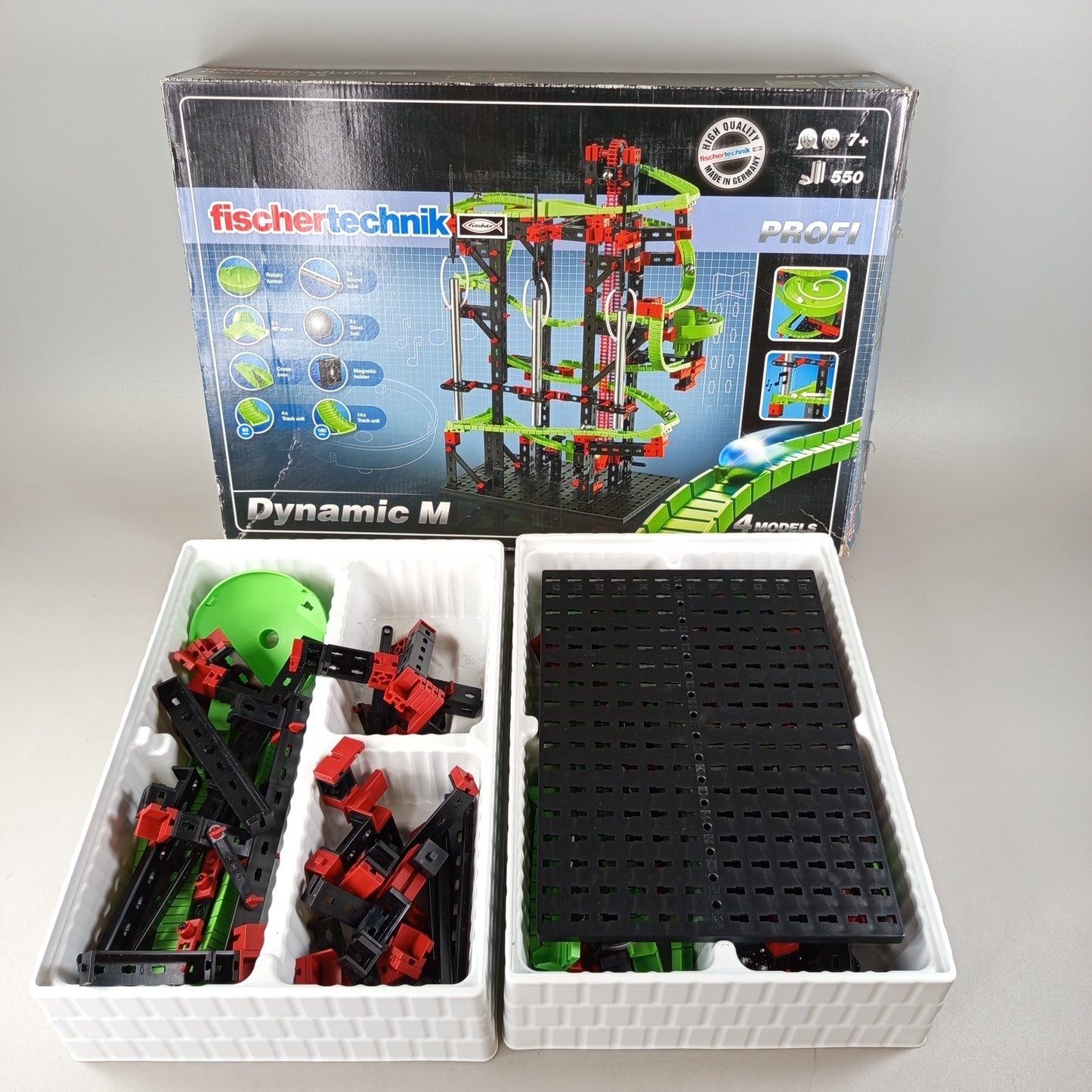 fischertechnik Kugelbahn-Baukasten Dynamic M, gebraucht, ab 6 Jahre 