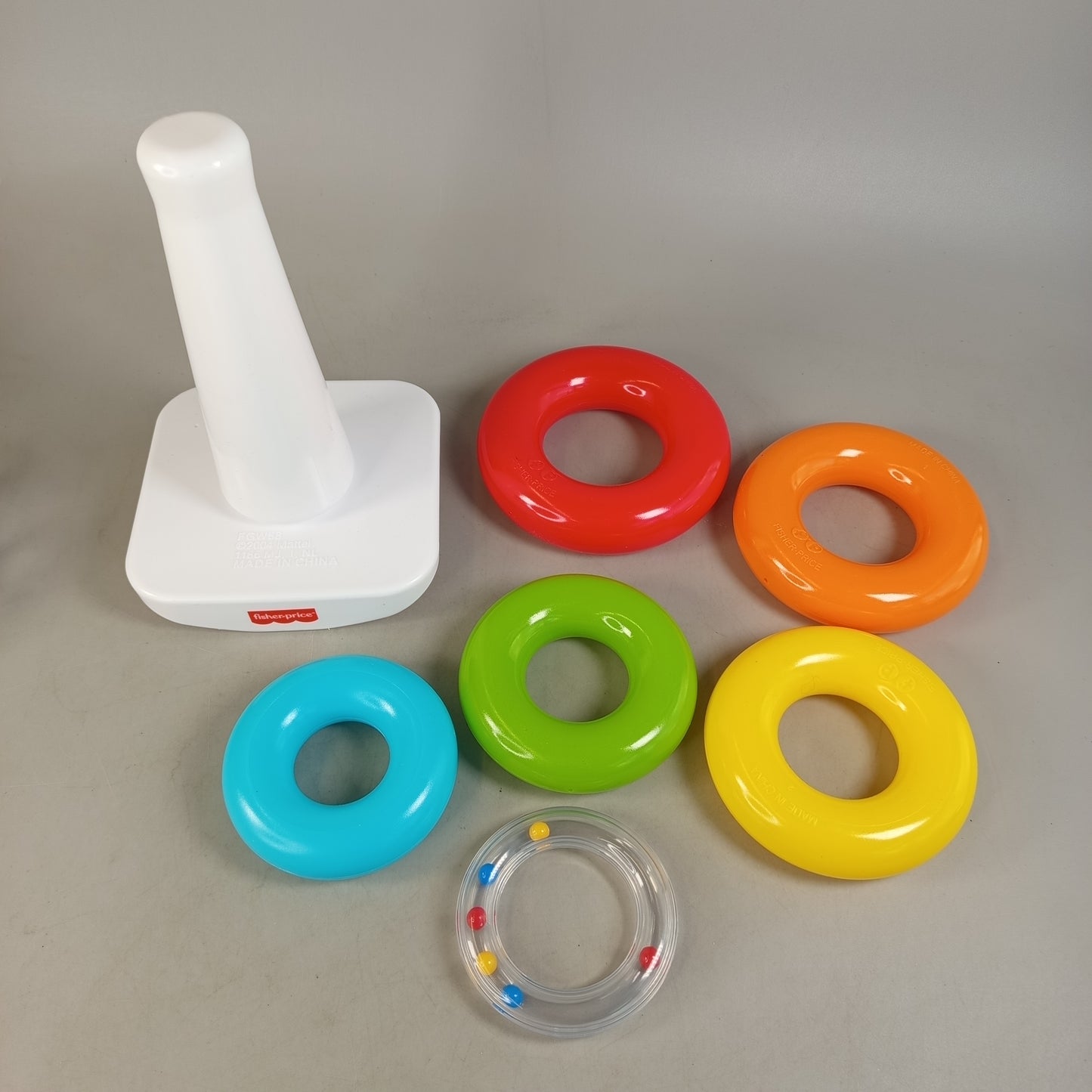 Fisher-Price Bundle Baby Rasseln & Stapelringe 5tlg