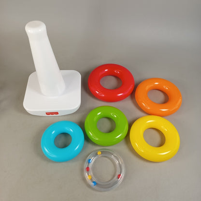Fisher-Price Bundle Baby Rasseln & Stapelringe 5tlg
