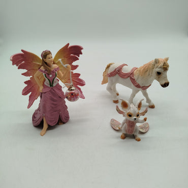 Schleich Bundle Feen & Pferde Set von 5 Figuren