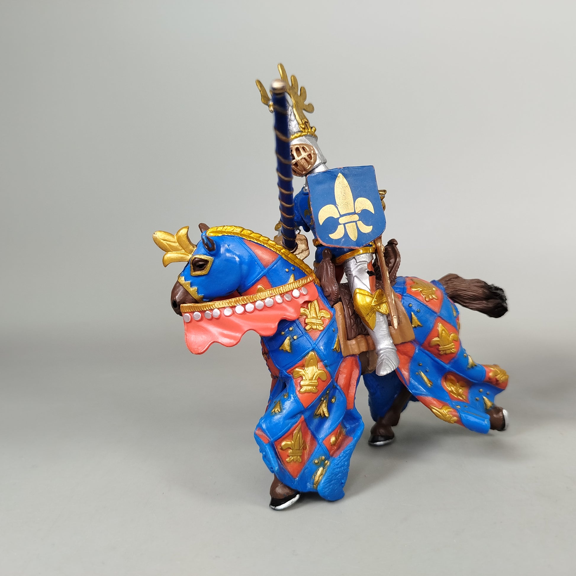 Papo Ritterfiguren Set von 3 – Mittelalterliche Ritter zu Pferd