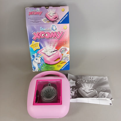 Ravensburger Xoomy Unicorn Zeichenmaschine Set – Einhorn Zeichenspiel