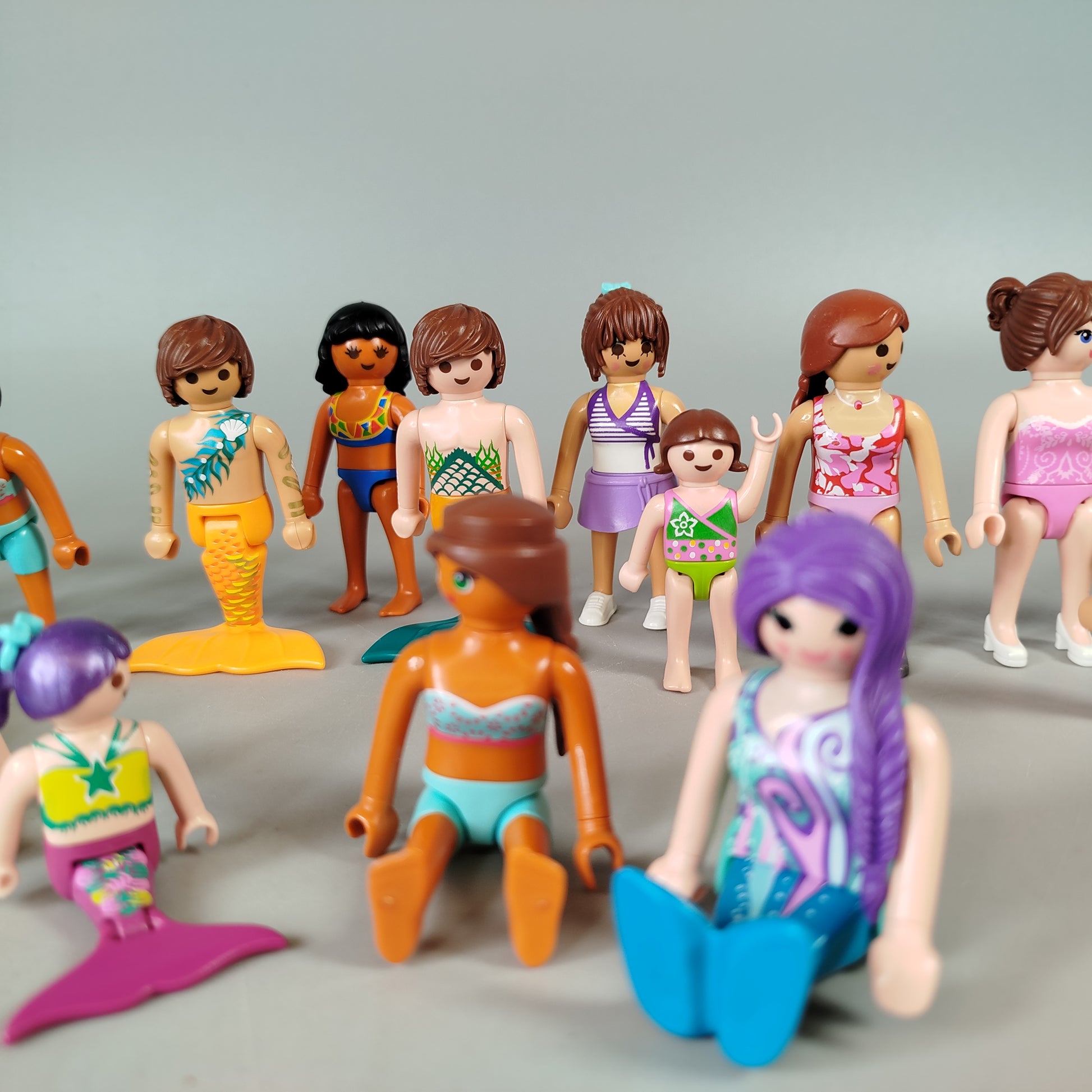 Playmobil Figuren Set von 26 – Strand & Meerjungfrauen