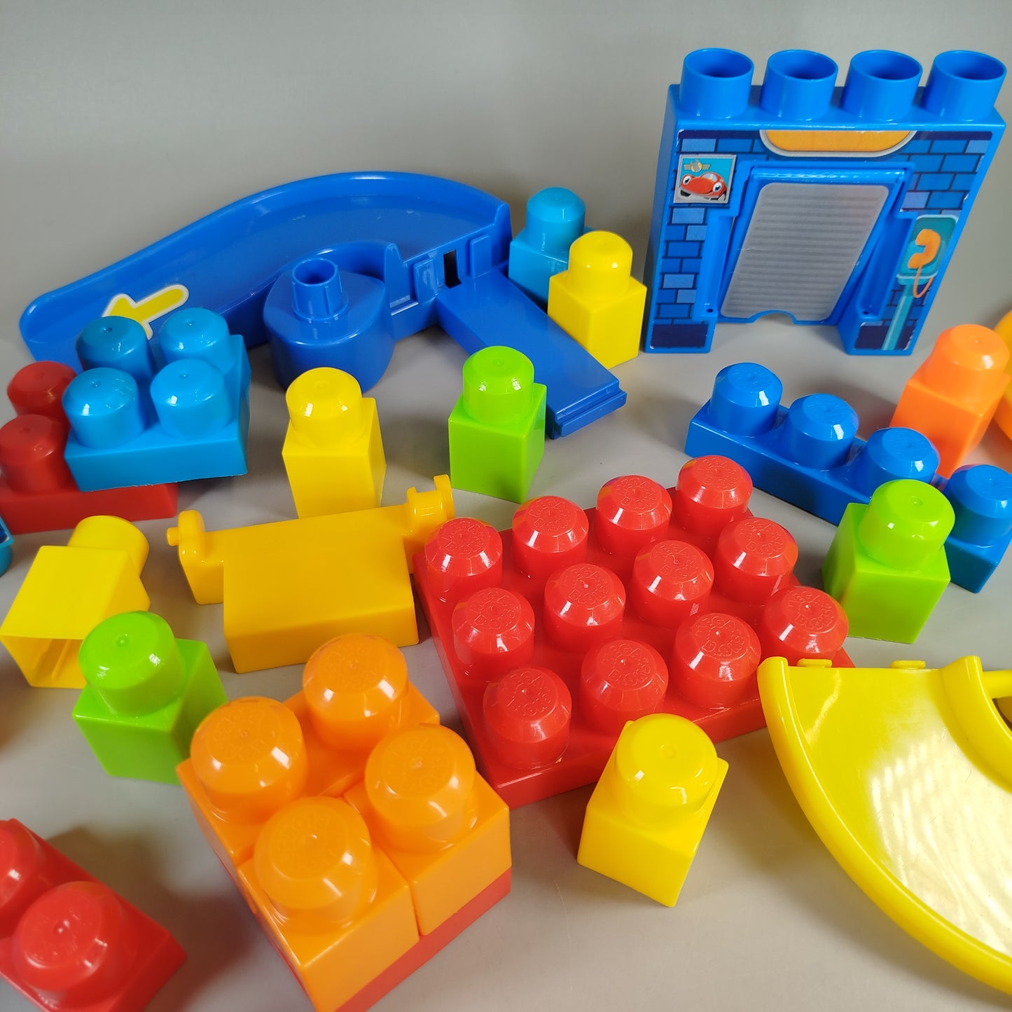 Mega Bloks First Builders Spinning Garage Set, gut erhalten