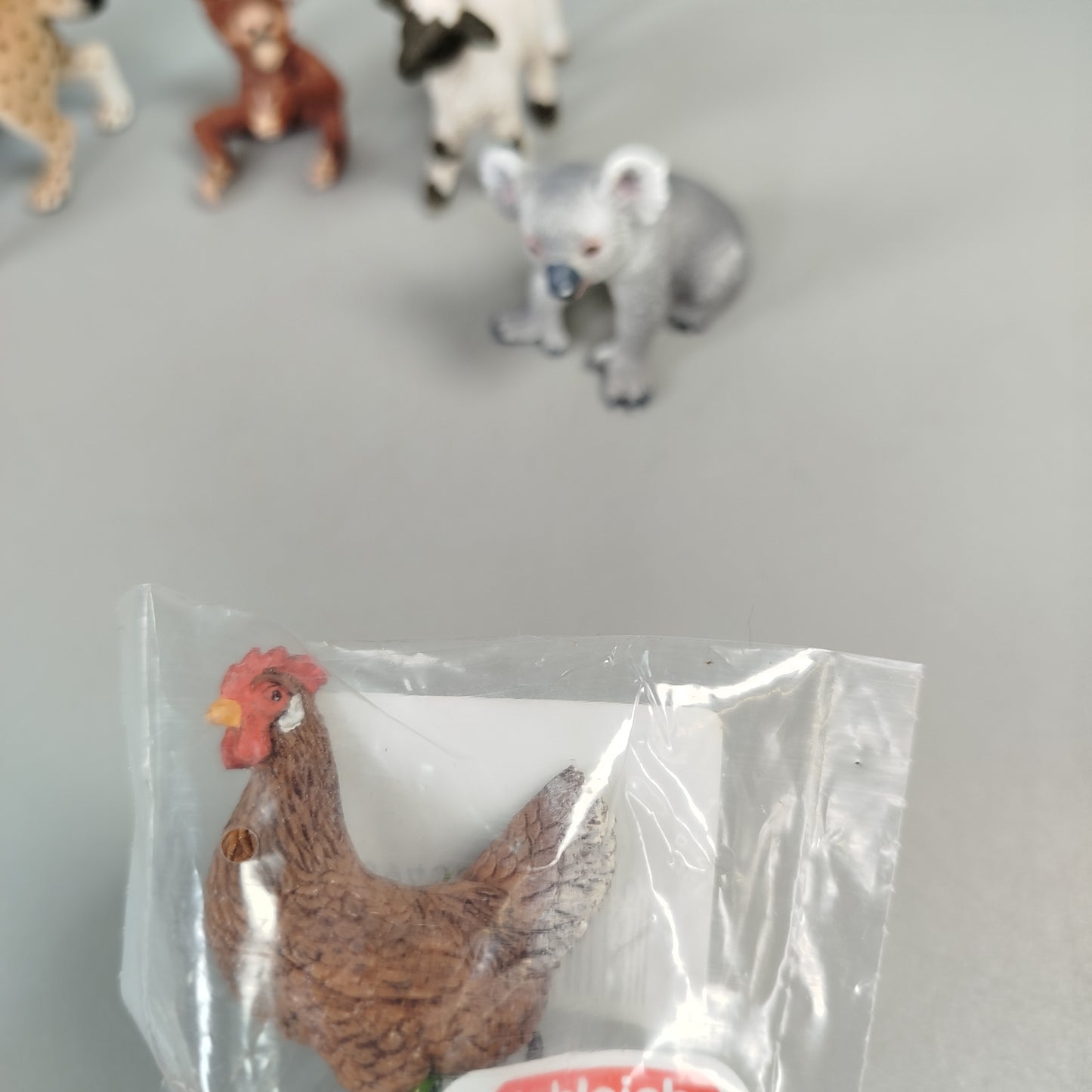 Schleich Tiere Set von 13 Figuren – Hund, Löwe, Pferdefohlen, Koala