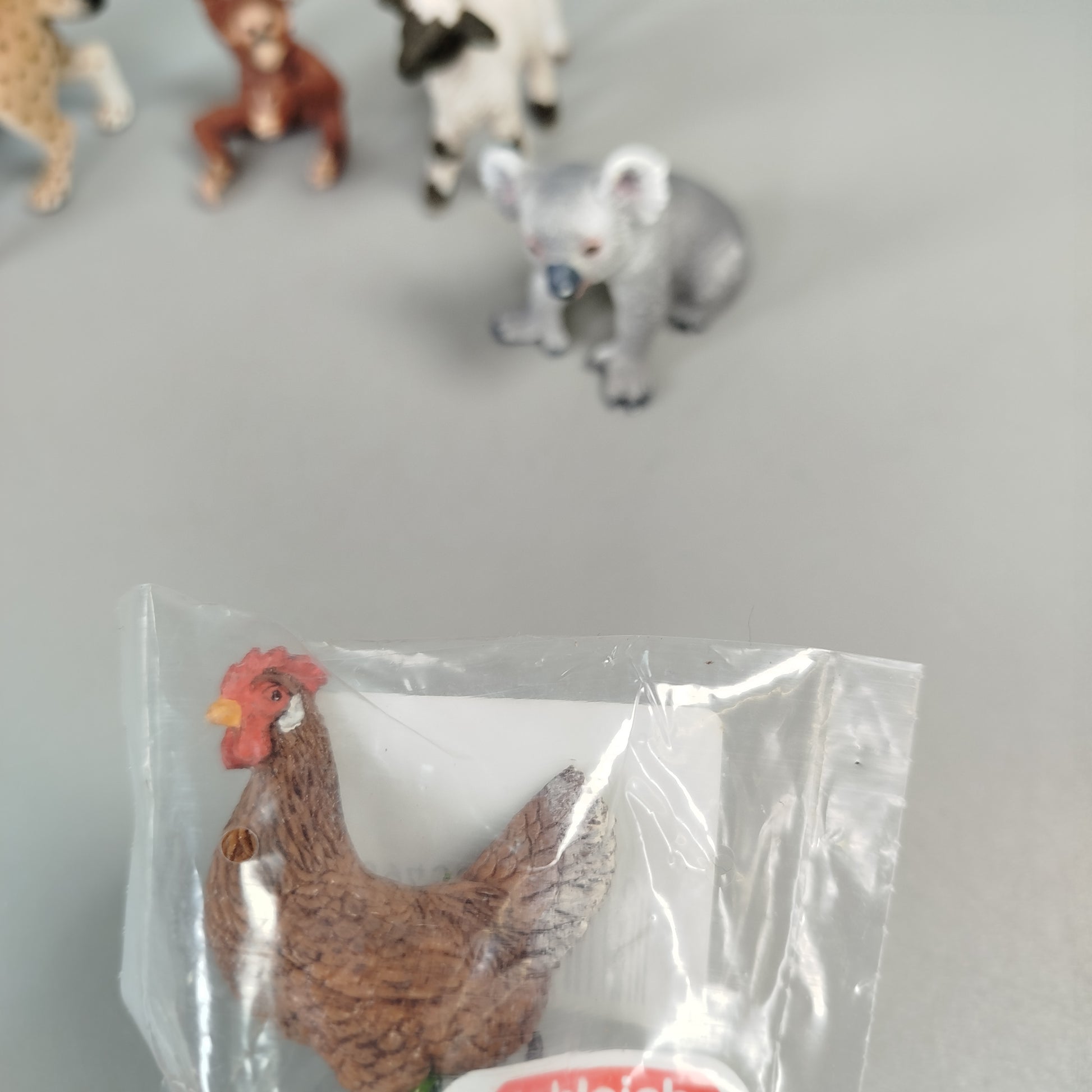 Schleich Tiere Set von 13 Figuren – Hund, Löwe, Pferdefohlen, Koala