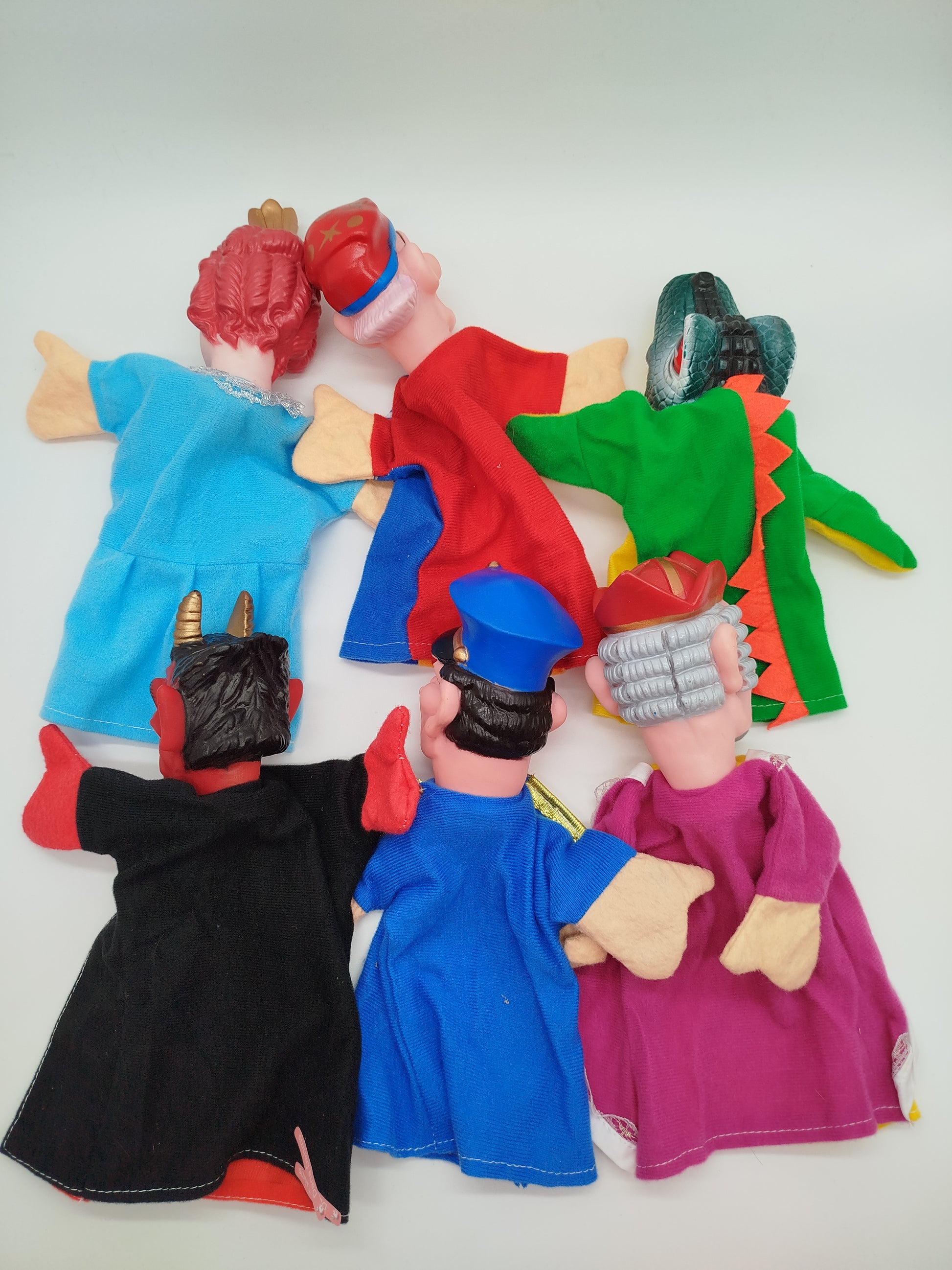 Handpuppen-Set - 6 Märchenfiguren