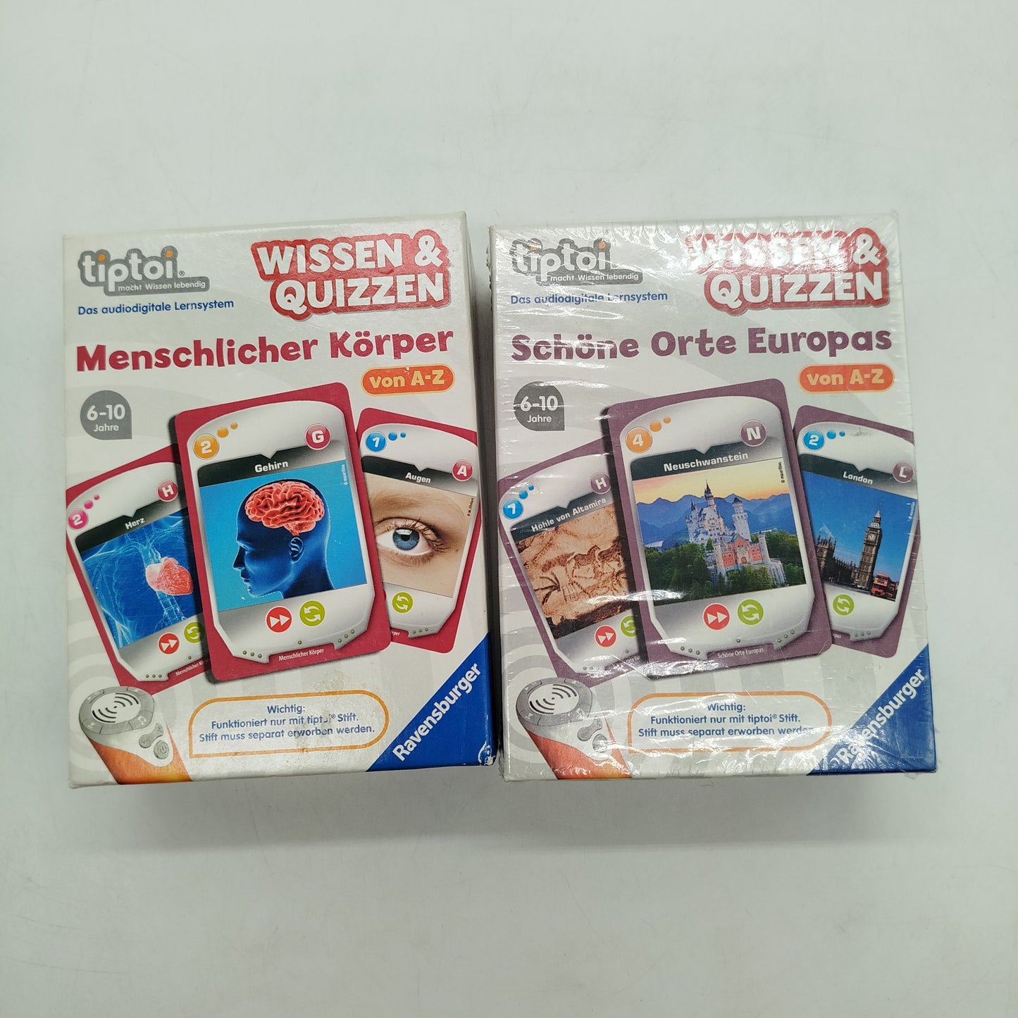 Bundle Ravensburger TipToi Wissen & Quizzen Set