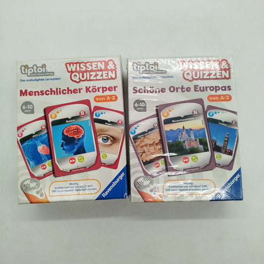 Bundle Ravensburger TipToi Wissen & Quizzen Set