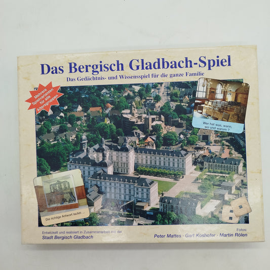 Gesellschaftsspiel Das Bergisch Gladbach-Spiel