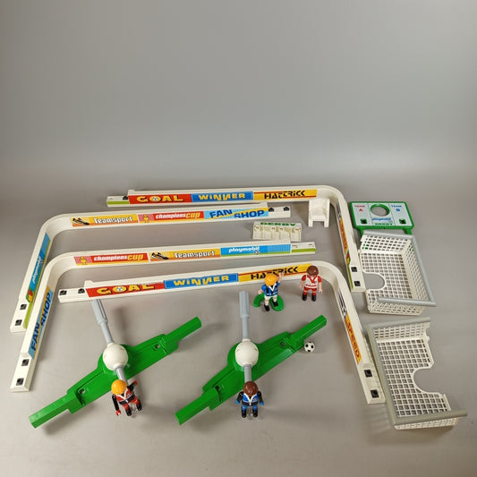 Playmobil 🙂🏠 Fußballspiel Set, gebraucht, ab 3 4 5 Jahre | ✅ geprüft 