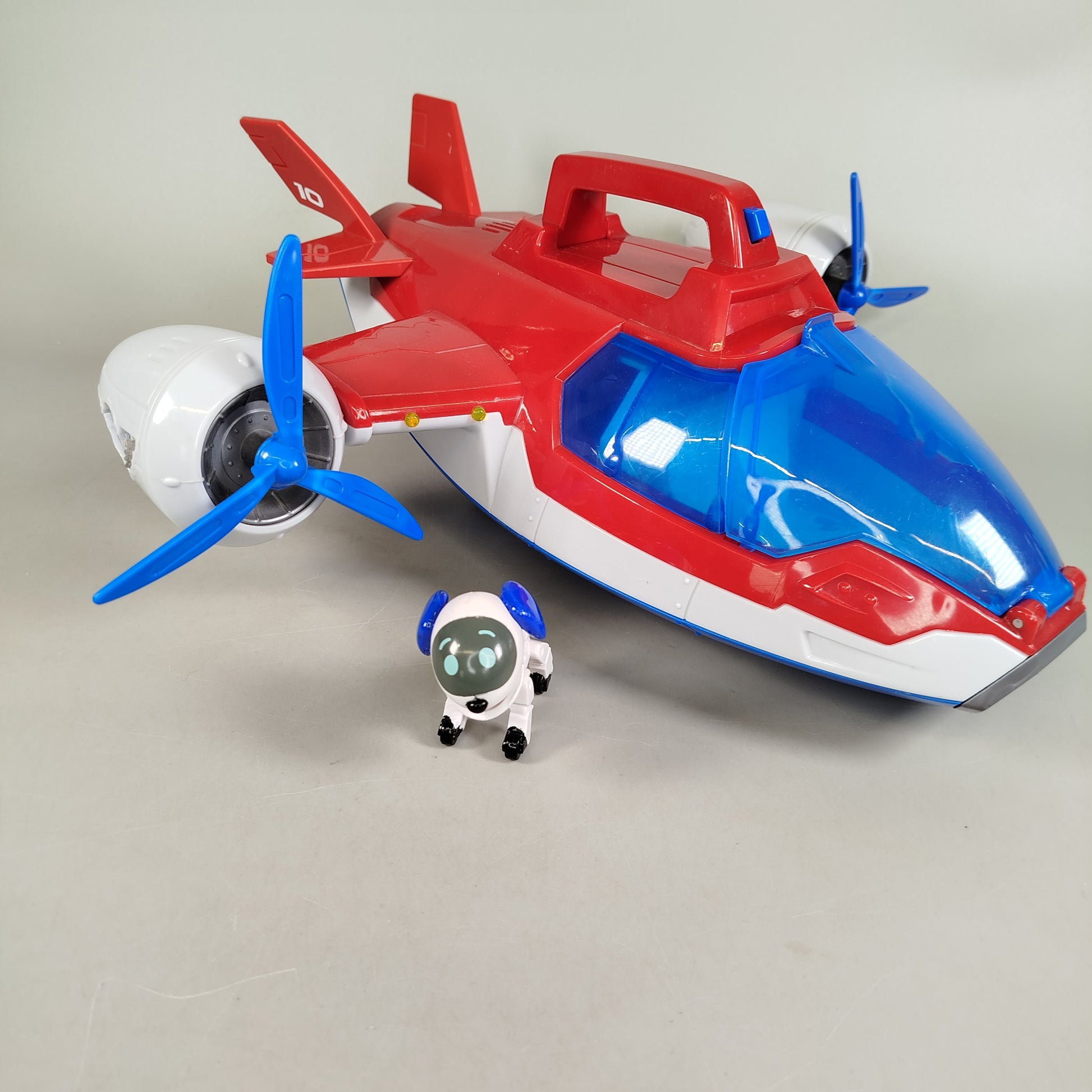 Raumfahrzeug-Spielzeug Set – mit Roboterhund & Klappfunktionen