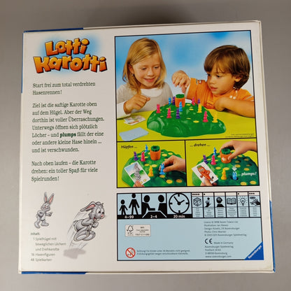Ravensburger Lotti Karotti Brettspiel, gebraucht, ab 3 Jahre | geprüft 