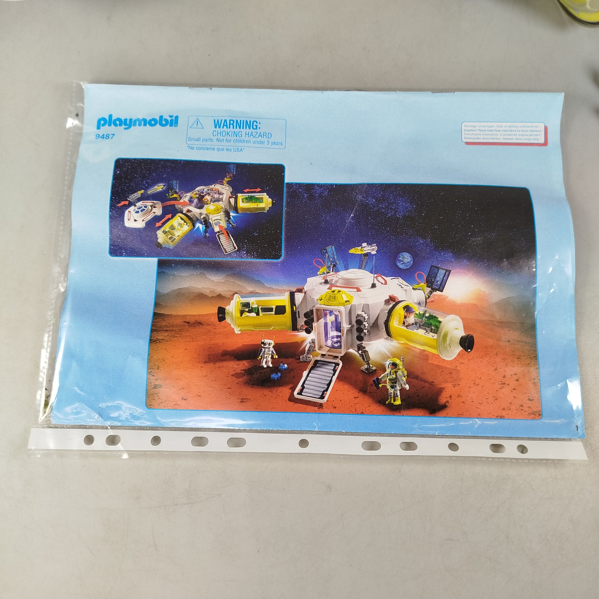 Playmobil Bundle Mars Mission Set von 3 9487 9488 9489 Figuren, ab 6 Jahre 