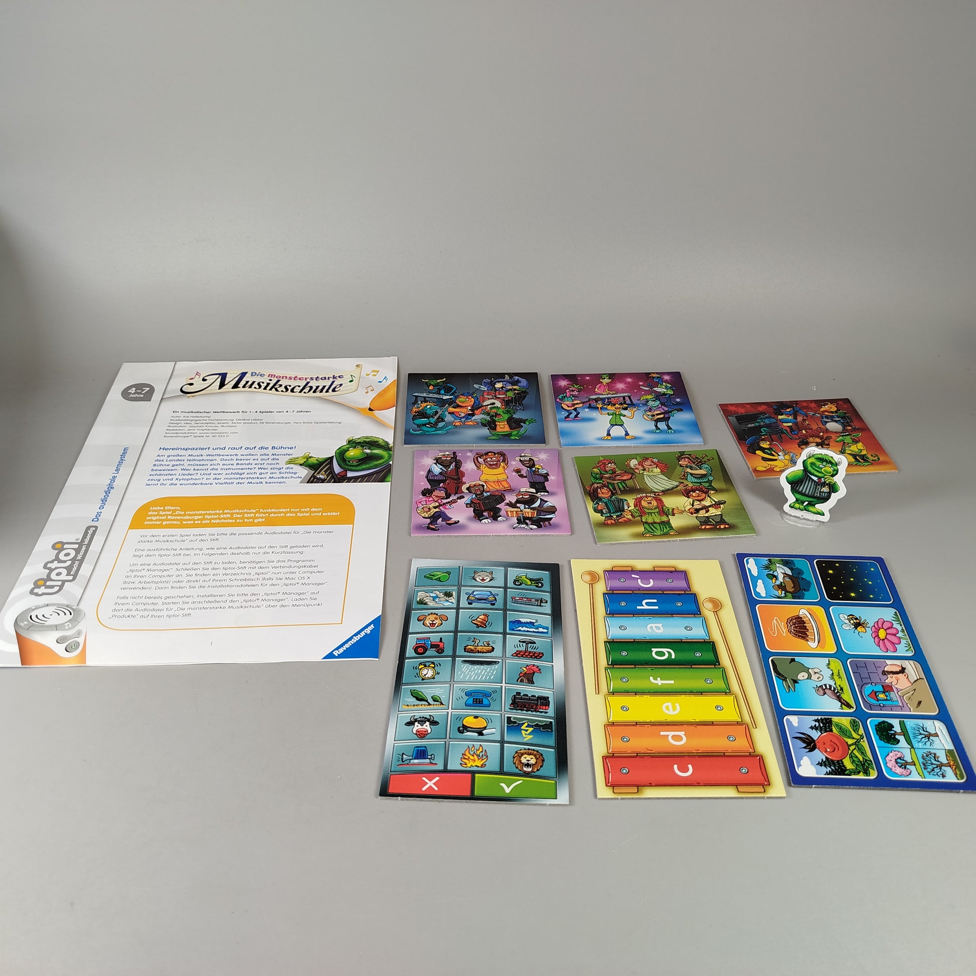 Ravensburger Tiptoi Brettspiel-Set: Musikschule & Lese Dschungel, OVP