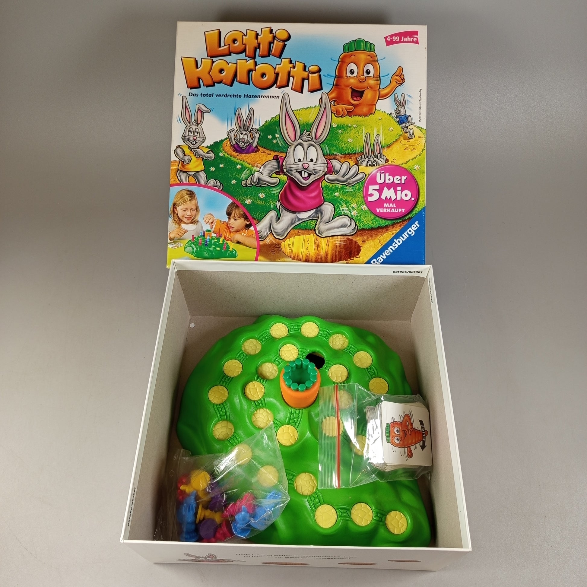 Ravensburger Lotti Karotti Brettspiel, gebraucht, ab 3 Jahre | geprüft 
