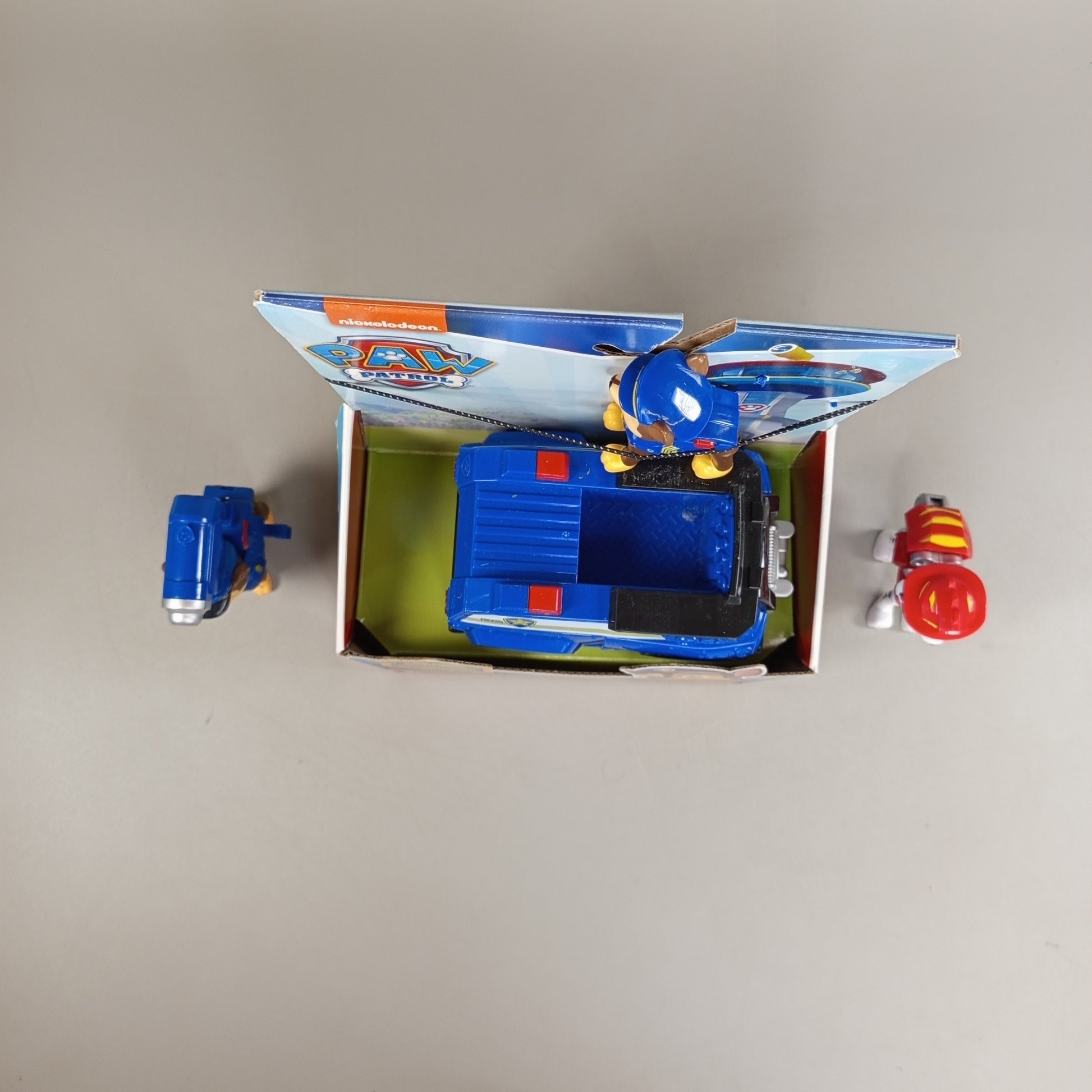 Paw Patrol Chase Patrol Cruiser Set – mit Chase & Marshall Figuren, gut