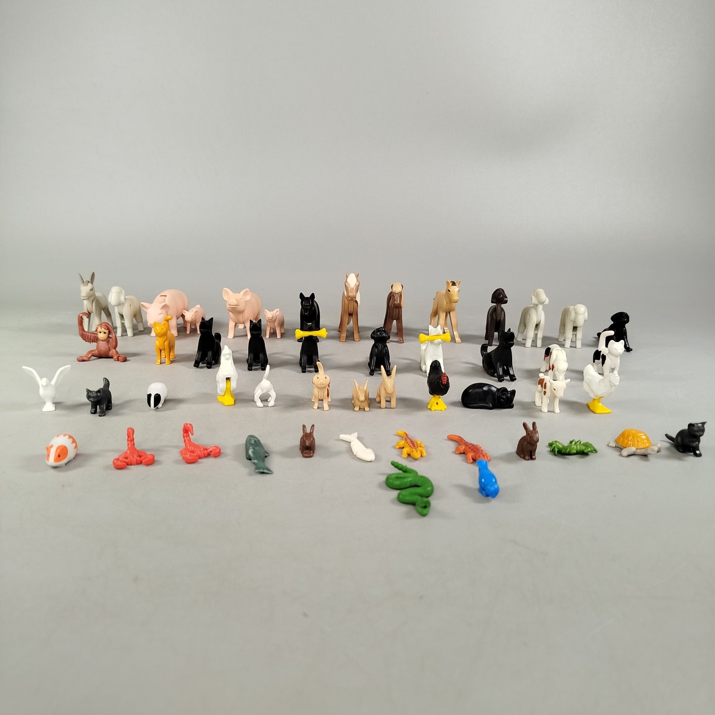 Bundle Playmobil Set von 50 Tiere, gebraucht, ab 3 Jahre 