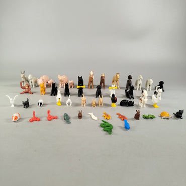 Bundle Playmobil Set von 50 Tiere, gebraucht, ab 3 Jahre 