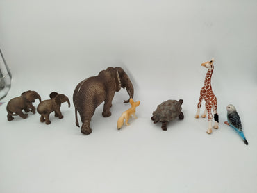 Schleich Tierfiguren - Set von 7