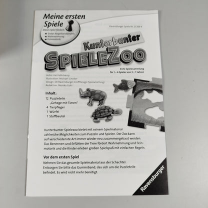 Ravensburger Meine ersten Spiele: Kunterbunter Spielezoo