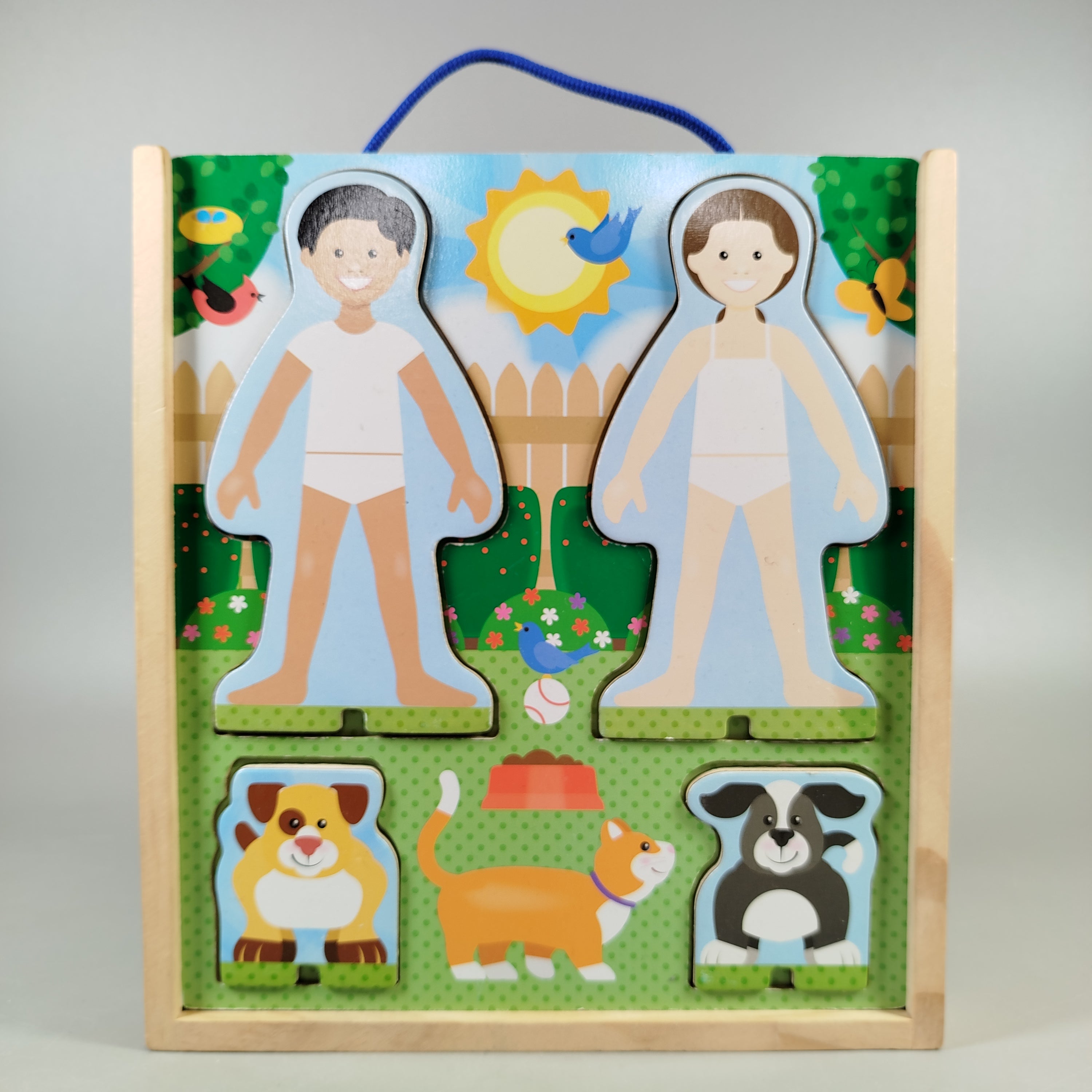 Melissa & Doug Set – Magnetische Ankleidepuppen, inkl. Zubehör
