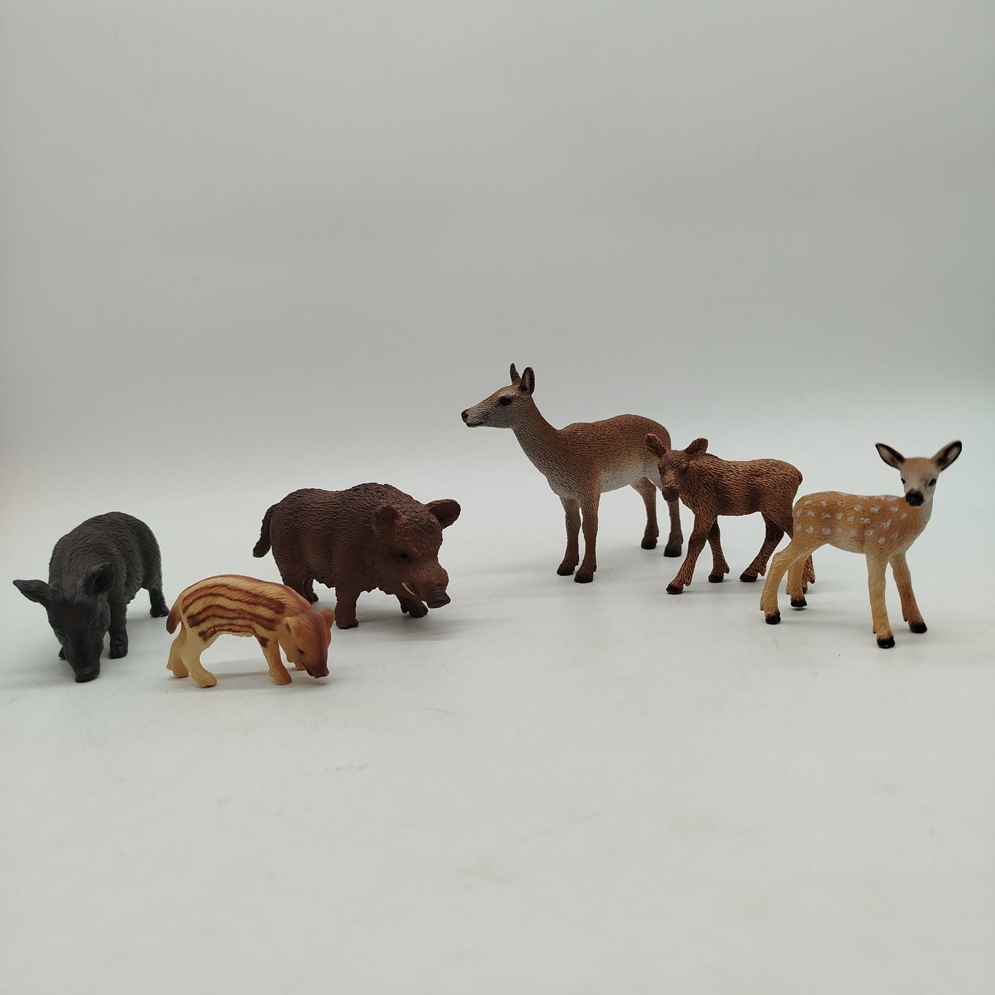 Schleich Bundle Waldtiere Set von 6 Tierfiguren