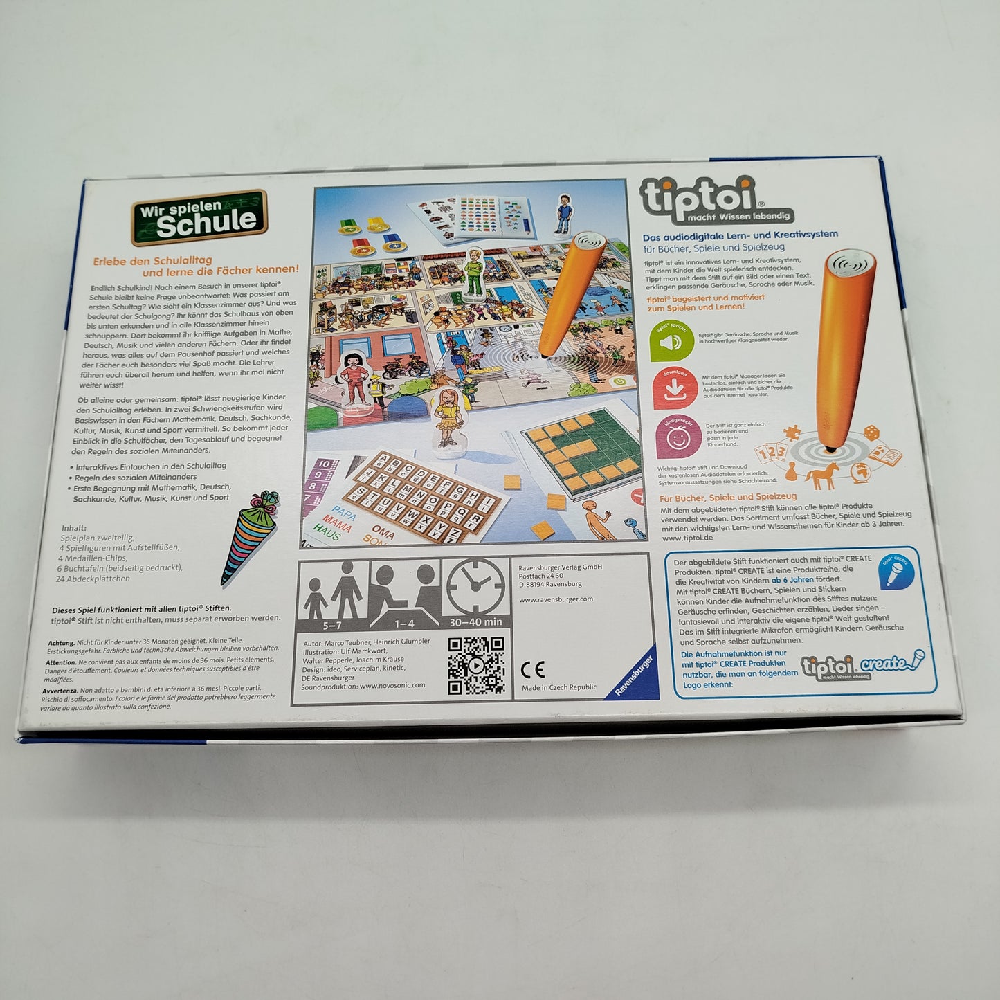Ravensburger tiptoi Wir spielen Schule Lernspiel