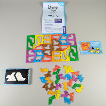  Brettspiele Set - Pappe und Kunststoff
