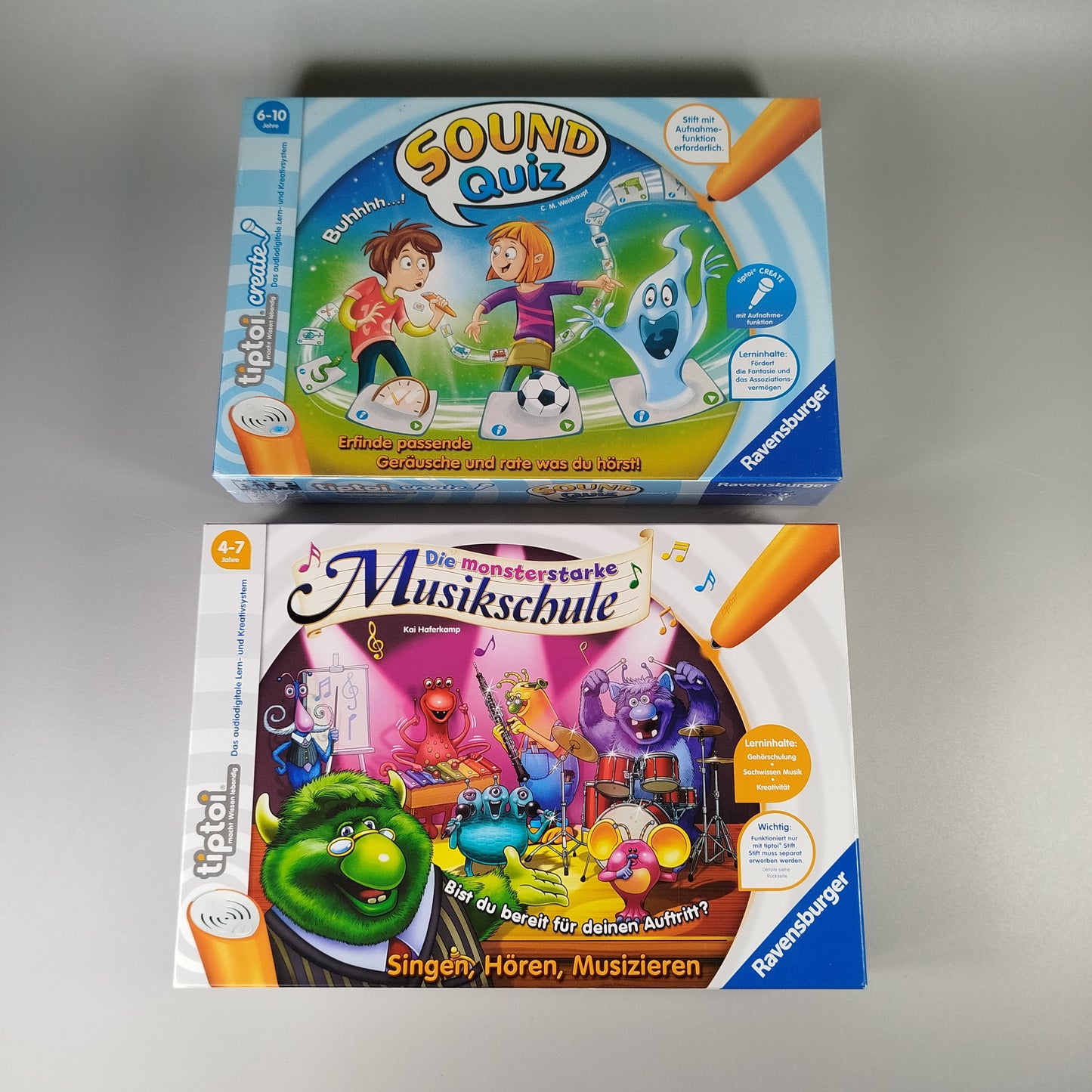 Ravensburger tiptoi® Spiele-Set - Sound Quiz und Musikschule