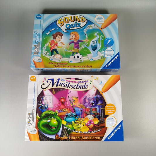 Ravensburger tiptoi® Spiele-Set - Sound Quiz und Musikschule