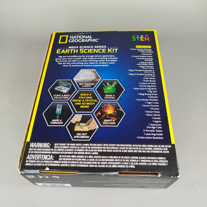 National Geographic Mega Science Earth Kit Experimentierset ab 10 Jahre 
