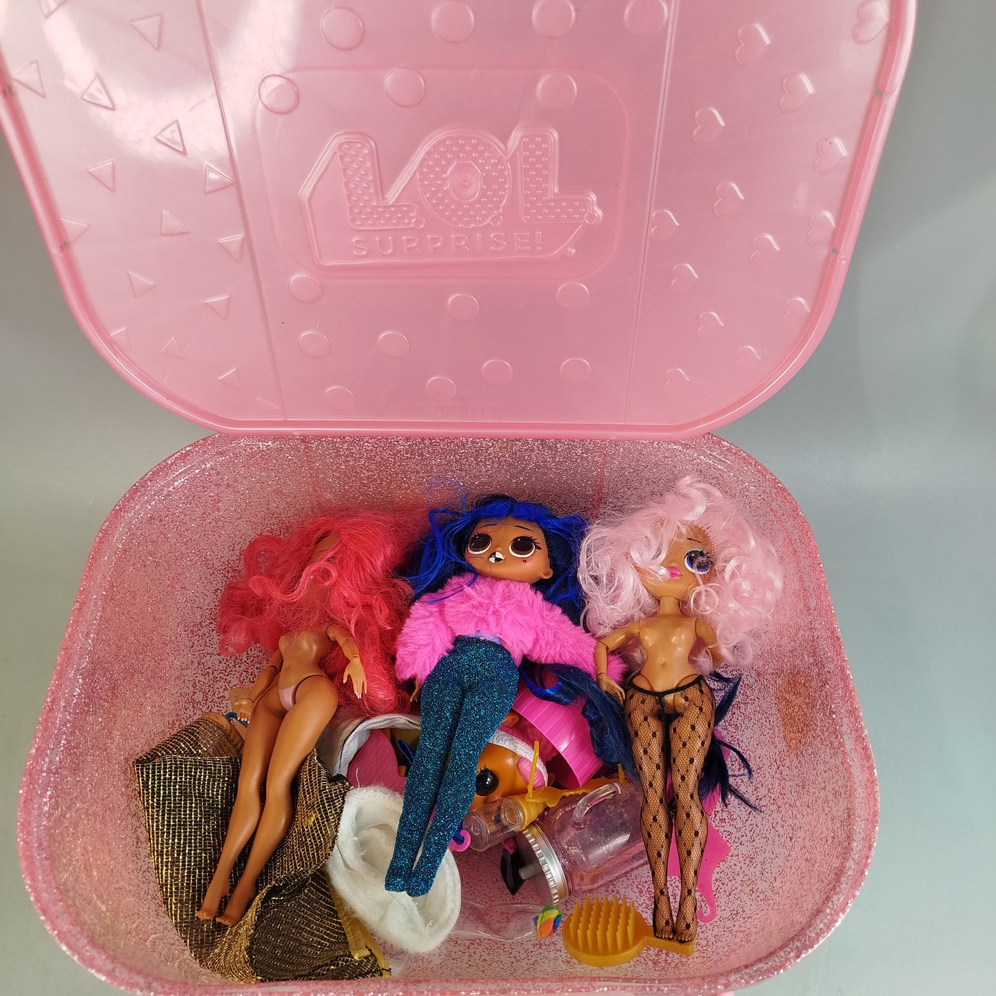 L.O.L. Surprise! Bundle O.M.G. 3 Puppen, gebraucht, ab 3 4 5 Jahre | ✅ geprüft 